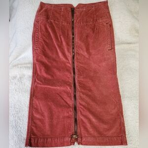Free People I Want it All Corduroy Skirt NWT Sz 28